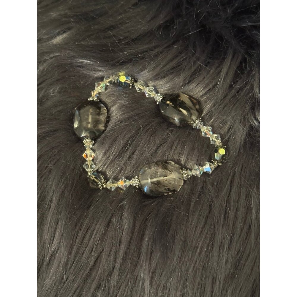 Stretch‎ Crystals Bracelet (c) - Picture 4 of 6
